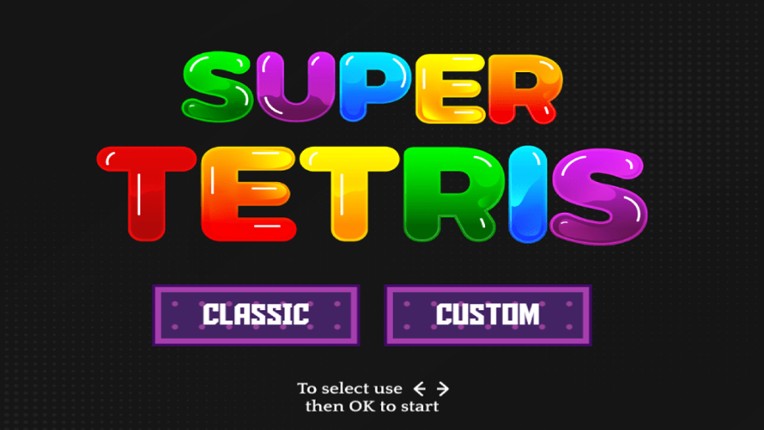 Super Tetris screenshot
