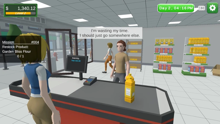 Supermarket Simulator - Cozy Game Image