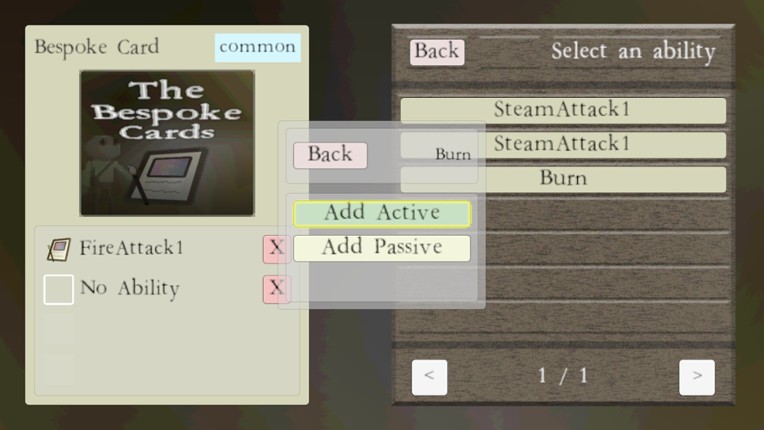 The Bespoke Cards screenshot