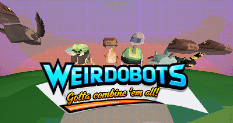 Weirdobots: Gotta Combine Them All Game Cover