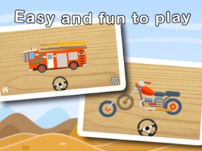 Wheels Puzzles For Kids Image