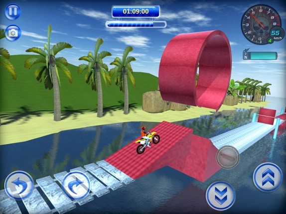 Wipeout Bike Stunts Game screenshot
