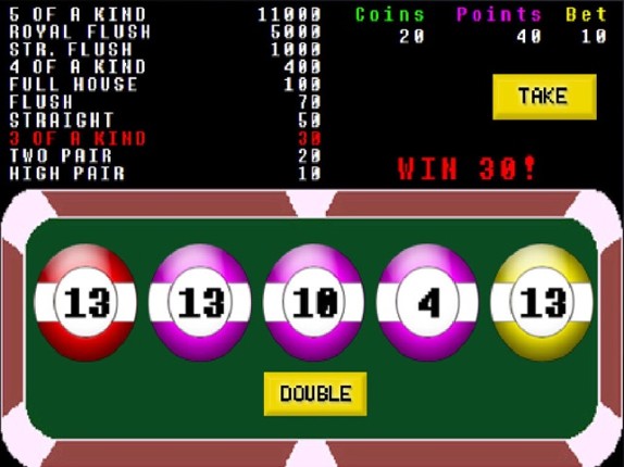 90s Video Pokers screenshot
