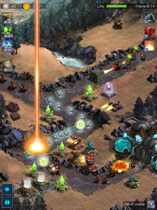 Ancient Planet Tower Defense screenshot