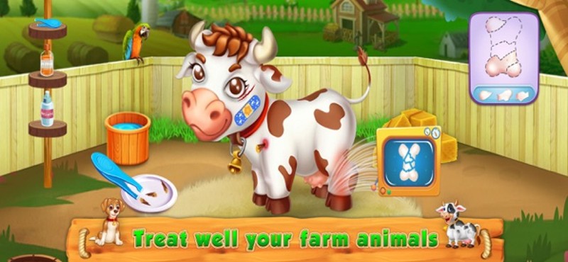 Animal Farming Game-Farm House screenshot