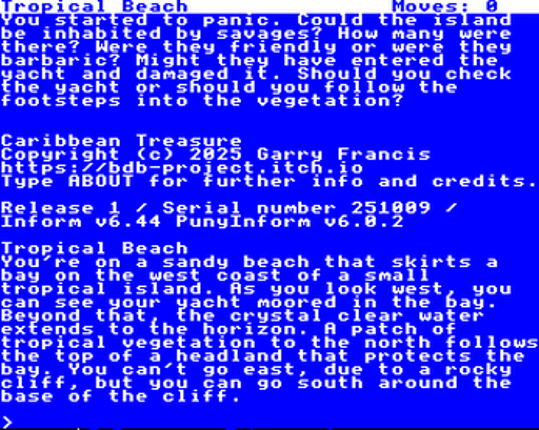 Caribbean Treasure screenshot