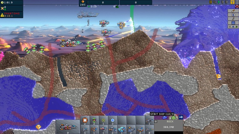 Creeper World IXE screenshot