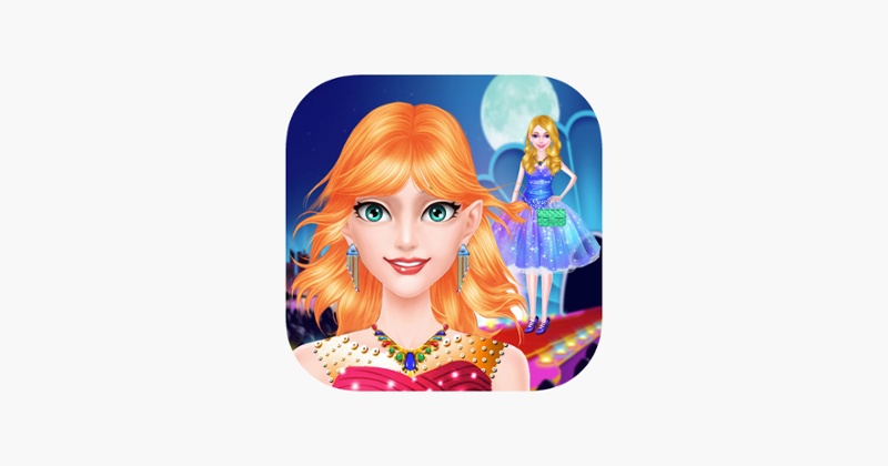 Fashion Doll Makeup Dress Up Game Cover