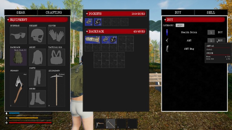 Forbidden zone screenshot