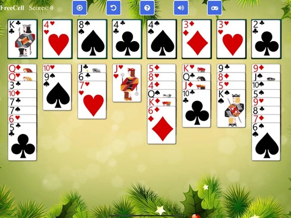 FreeCell Solitaire - screenshot