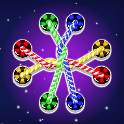 Tangled Line-Knot Untie Puzzle Image