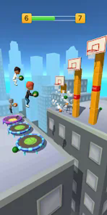 Jump Up 3D: Basketball game screenshot
