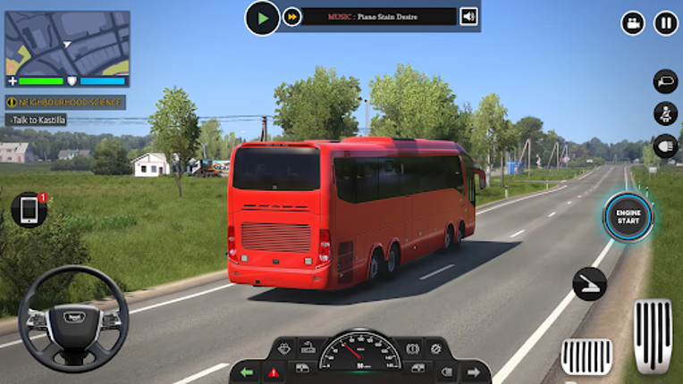 Coach Bus Driver Bus Simulator Image