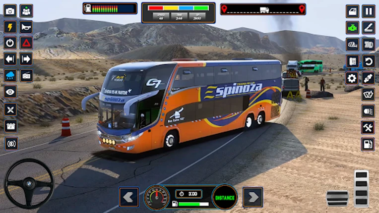 Euro Bus Driving Bus Simulator screenshot