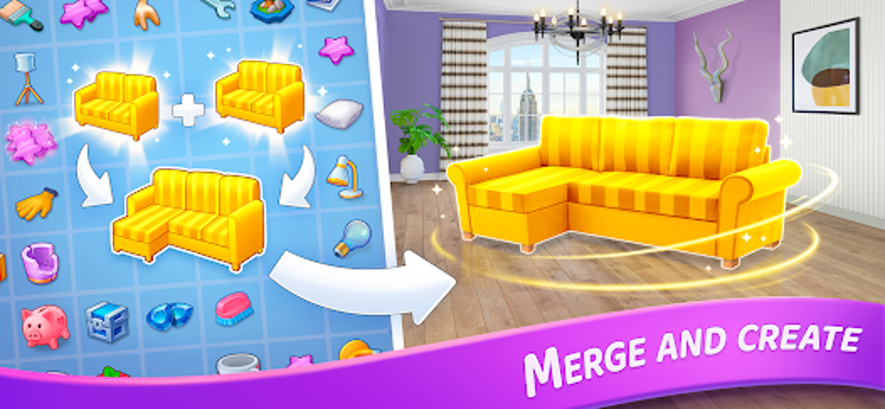 Merge Design: Home Makeover screenshot