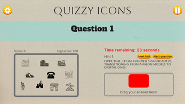 Quizzy Icons Image