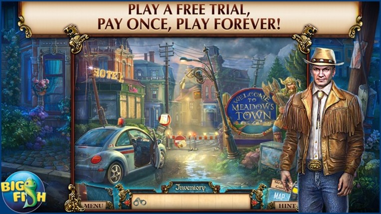 Ghosts of the Past: Bones of Meadows Town - A Supernatural Hidden Objects Game screenshot
