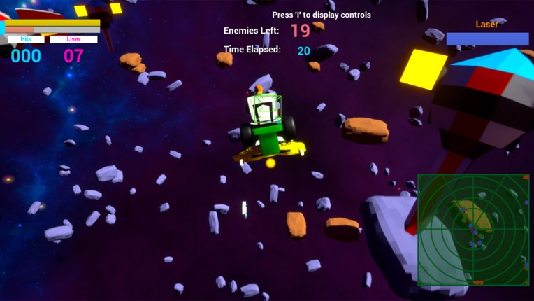 Lawnmower Game: Space Fight screenshot