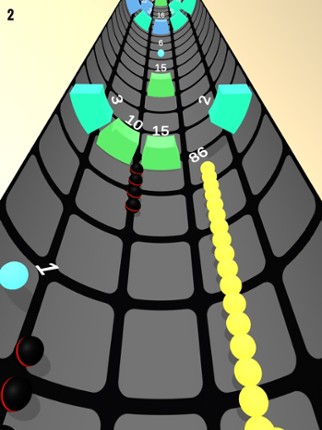 Rolly Snake Vs Vortex Block screenshot