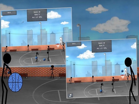 Stickman Street Basketball Image