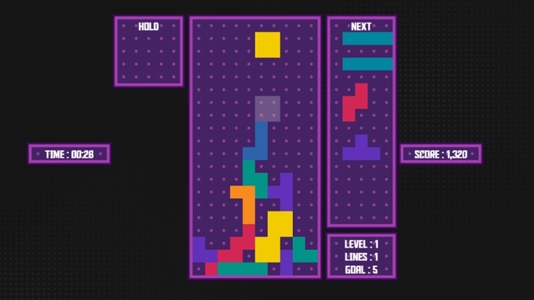 Super Tetris screenshot