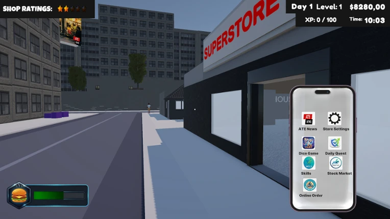 SuperStore Simulator screenshot