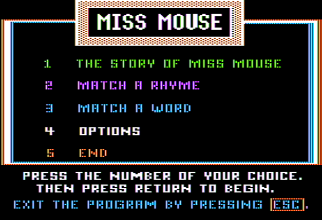 The Story of Miss Mouse Image