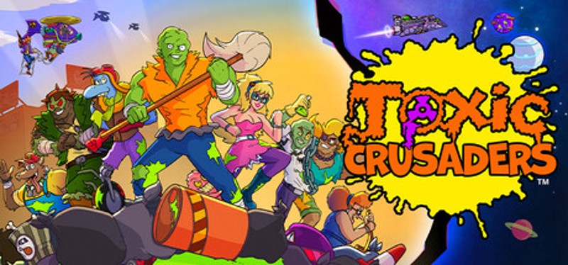 Toxic Crusaders Game Cover