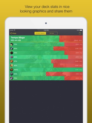 Trackstone - Deck tracker screenshot