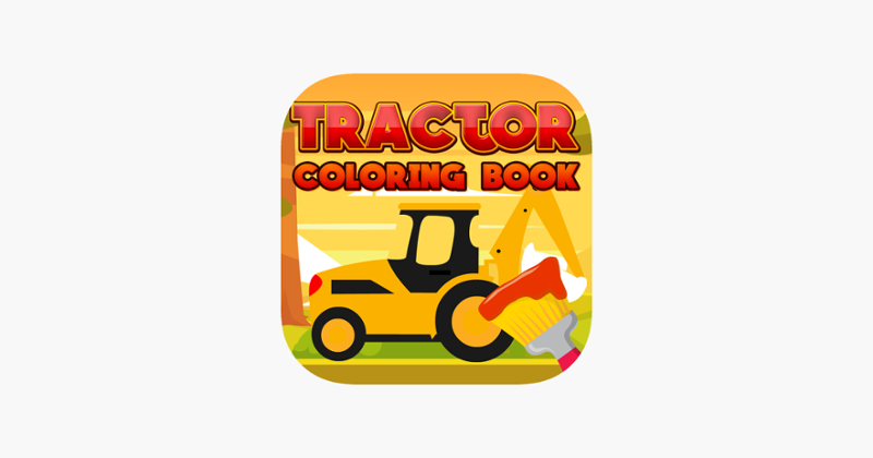 Tractor Coloring Kids Game Image