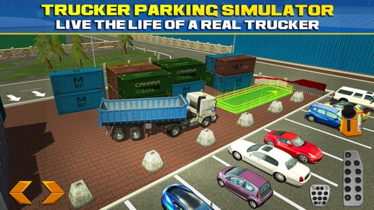 Trucker Parking Simulator Real Monster Truck Car Racing Driving Test Image