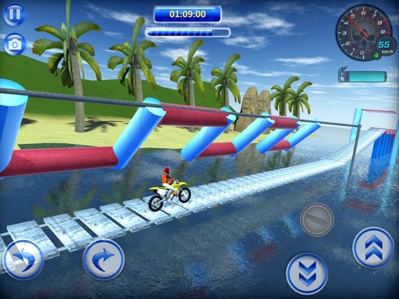 Wipeout Bike Stunts Game screenshot