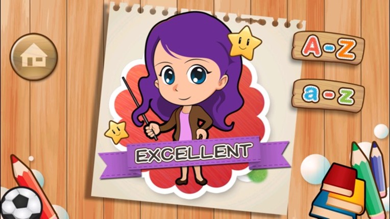 ABC Writing Pre-School Learning iPhone version screenshot