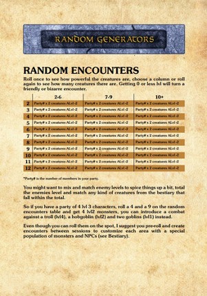 And Venture Forth: Hosting & Random Generators Manual Image