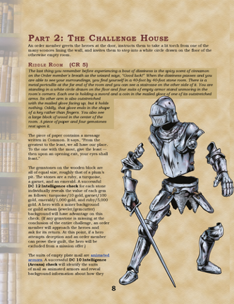 Beyond the Horizon Adventure Anthology Vol. 1: 5th Edition (5e) screenshot