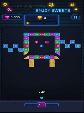 Brick Breaker: SweetMonster screenshot