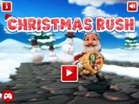 Christmas Rush Santa Image