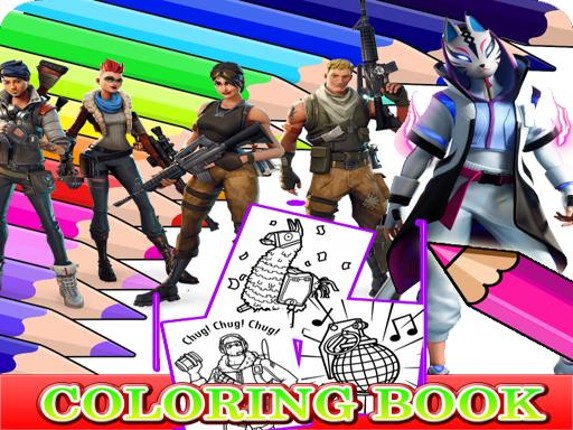 Coloring Book for Fortnite Image