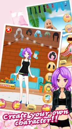Dress Up Games For Teens Girls &amp; Kids Free - the pretty princess and cute anime beauty salon makeover for girl Image