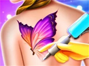 Funny Tattoo Shop Game Image