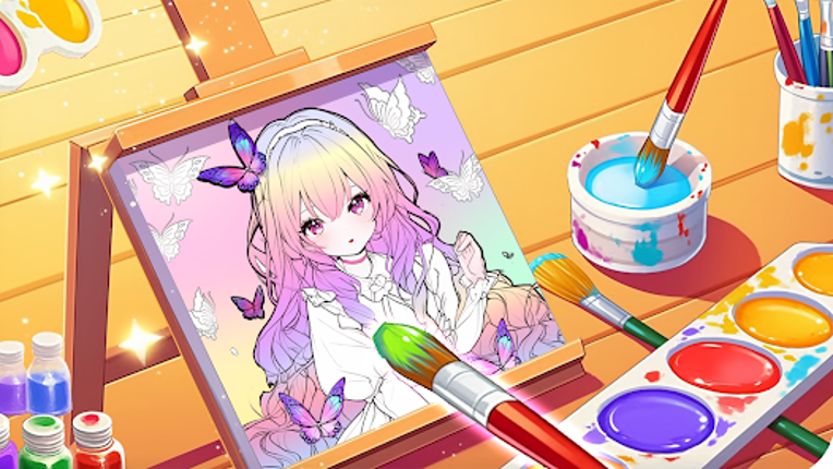 Coloring Book: Draw Princess Image