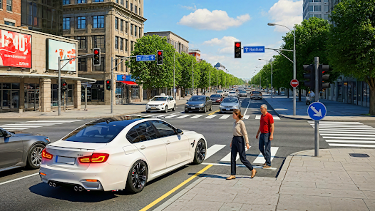 US Car Driving School Car Game screenshot