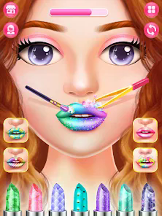 Lip Art DIY Makeover Games screenshot