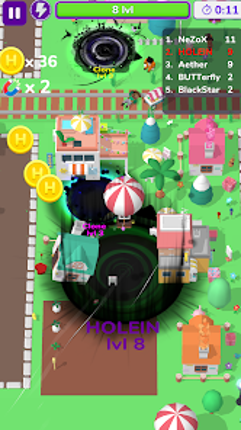 Holein eating games io offline Image