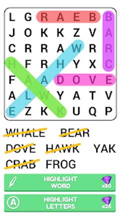 Word Search Puzzle Game screenshot