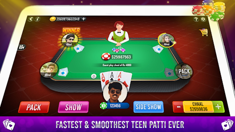 Teenpatti Indian poker 3 patti Image