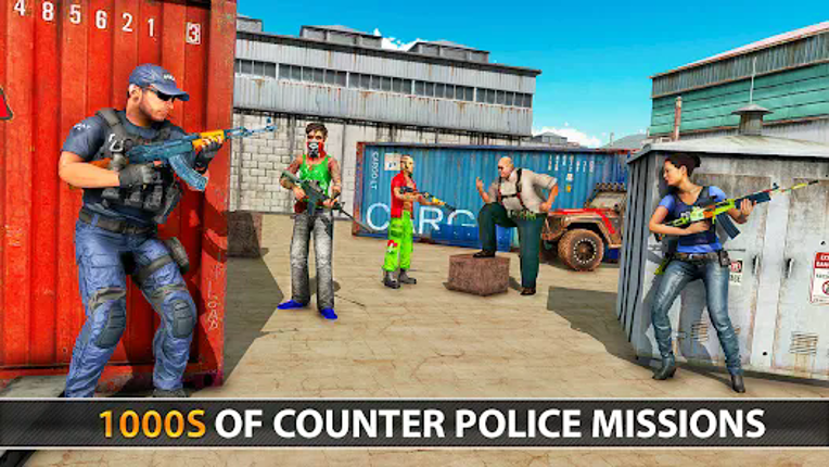 Police Fps Shooting Gun Games screenshot