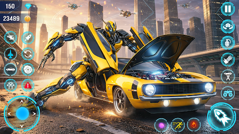 Robot Game: Robot Transform 3D screenshot