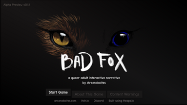 Bad Fox - Alpha Preview Image