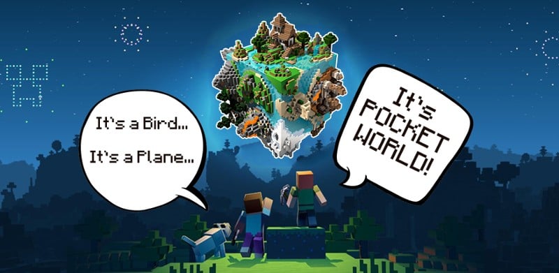 Pocket World - Minecraft Image